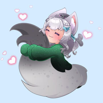 Tail Hug by Miss Bigotes